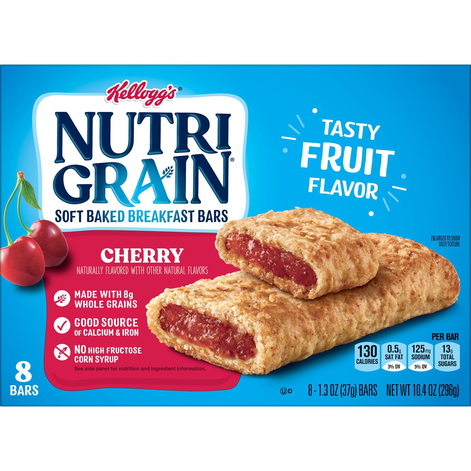 Kellogg's Nutri-Grain Soft Baked Breakfast Bars, Cherry