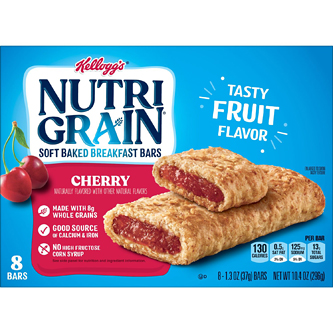Kellogg's Nutri-Grain Soft Baked Breakfast Bars, Cherry