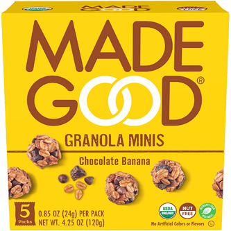 Made Good Granola Minis, Chocolate Banana