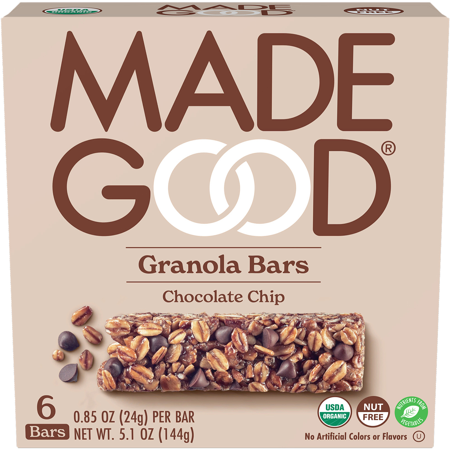 Made Good Granola Bars, Chocolate Chip