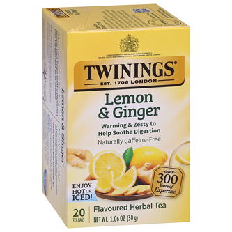 Twinings Lemon and Ginger Tea