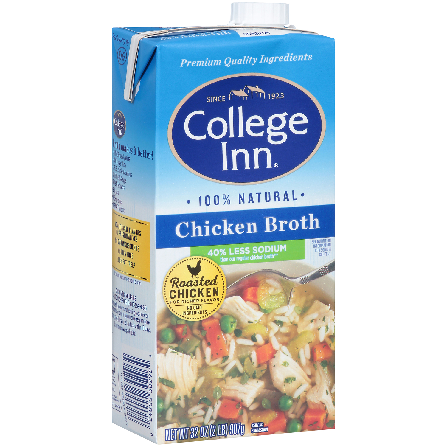 College Inn Fat Free and Lower Sodium Chicken Broth