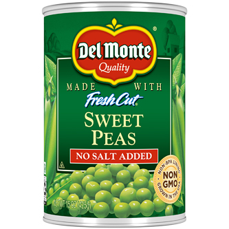 Del Monte Fresh Cut No Salt Added Sweet Peas