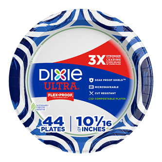 Dixie Ultra Paper Plates Family Pack