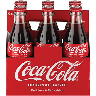 Coca-Cola Cola, Classic, Glass Bottles