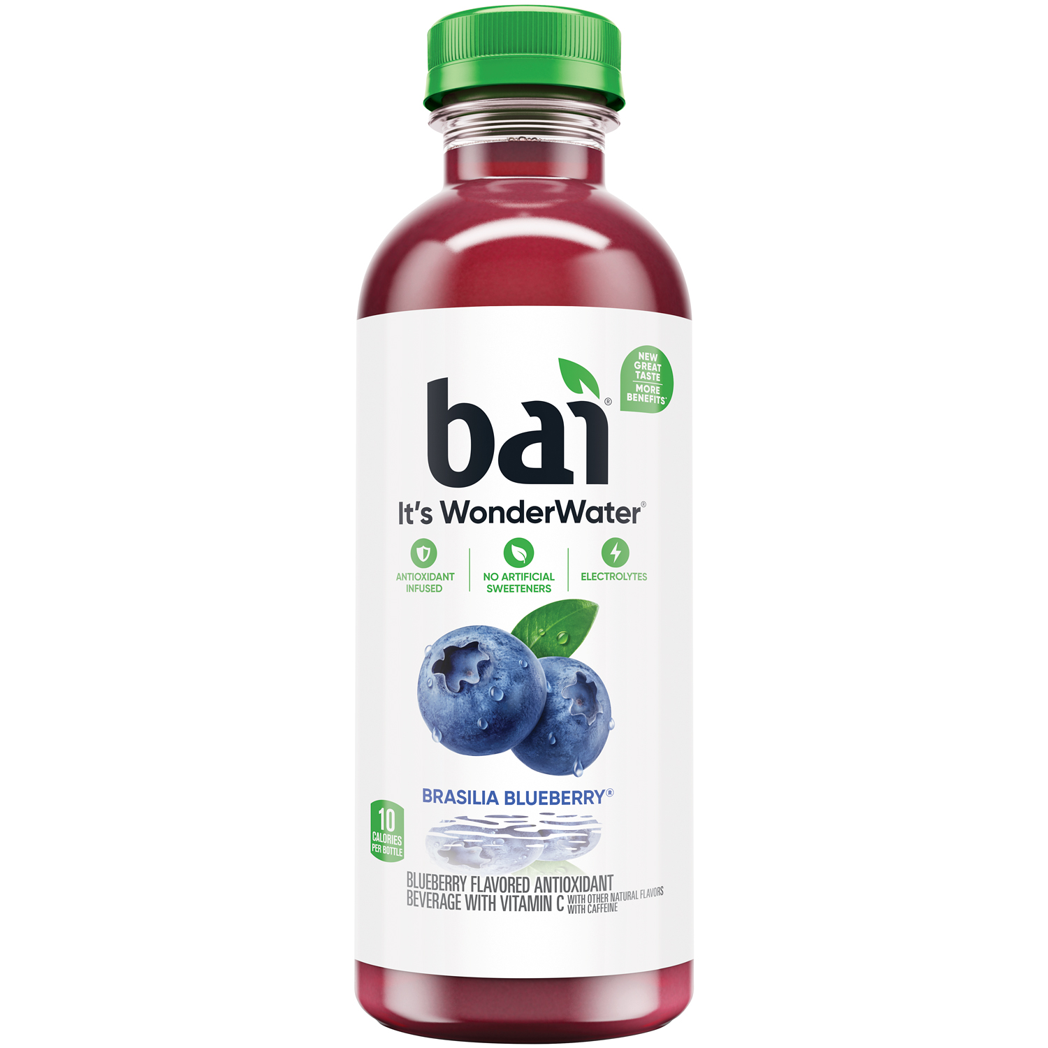 Bai Antioxidant Infusion Drink, Brasilia Blueberry, Plastic Bottle