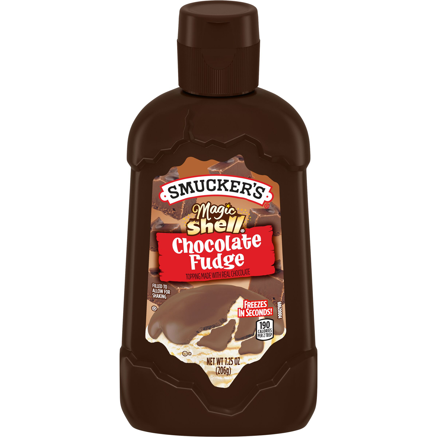 Smuckers Magic Shell Chocolate Fudge Flavored Topping, image 1 of 2 slides