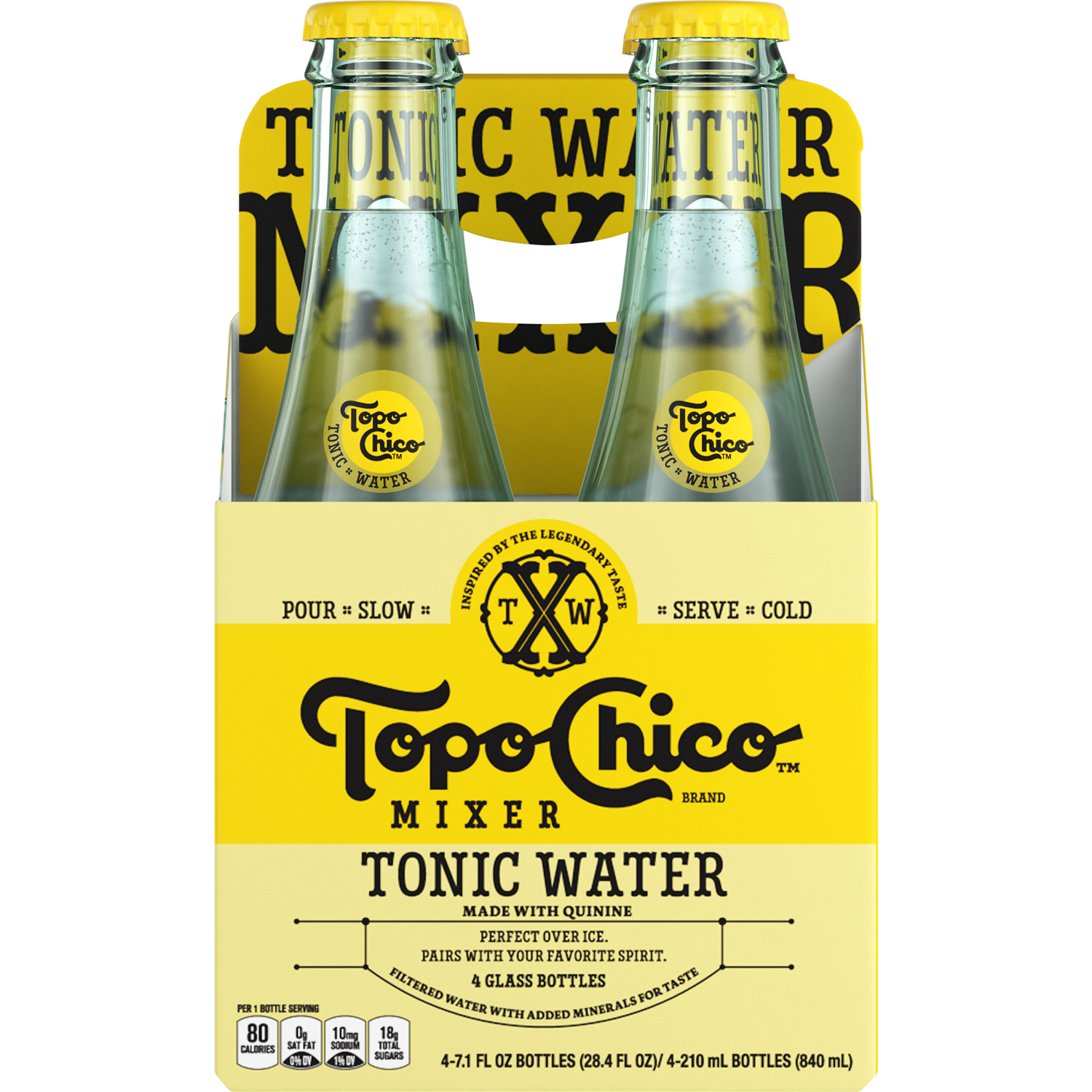 Topo Chico Mineral Water, Glass Bottles