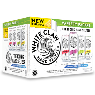 White Claw Hard Seltzer Variety Pack, Cans