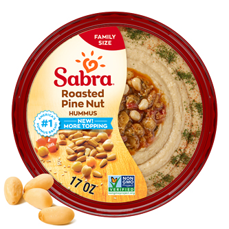 Sabra Hummus, Roasted Pine Nut, Family Size