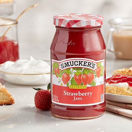 Smuckers Strawberry Preserves, image 2 of 2 slides