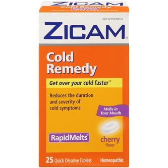 Zicam Cold Remedy RapidMelts Tablets, Cherry