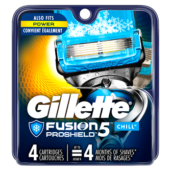 Gillette Fusion5 ProShield Chill Cartridges