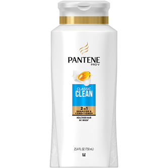 Pantene Classic Clean 2-In-1 Shampoo and Conditioner
