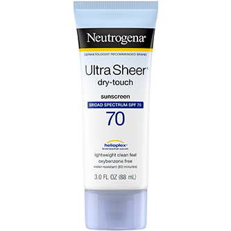 Neutrogena Ultra Sheer Dry-Touch Sunscreen Lotion Broad Spectrum, SPF 70