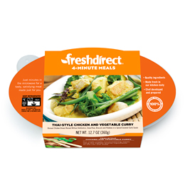 FreshDirect Thai-Style Chicken and Vegetable Curry, Single Serving Meal, image 2 of 2 slides