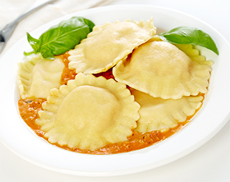 FreshDirect Lobster Ravioli with Vodka Sauce, Single Serving Meal