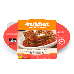 FreshDirect Turkey and Cheese Lasagna, Single Serving Meal, image 2 of 2 slides