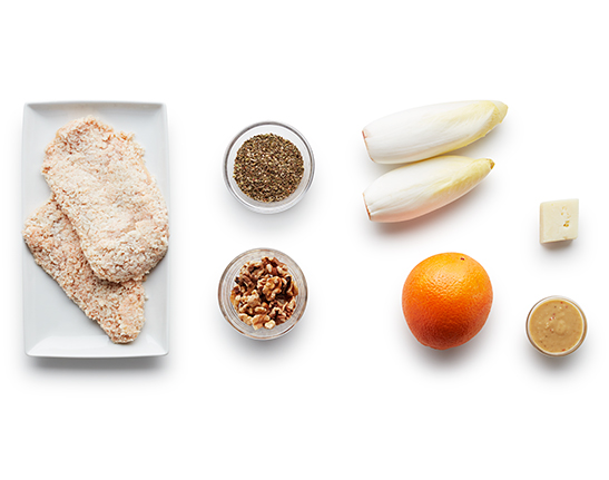 FreshDirect Zaatar Chicken Milanese-Style with Seasonal Citrus Salad Meal Kit, image 2 of 2 slides