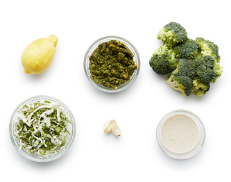 FreshDirect Falafel with Cabbage-Tabouli Salad & Tahini Meal Kit, image 2 of 2 slides