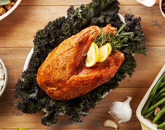 FreshDirect Roasted Bone-In Whole Turkey Breast 