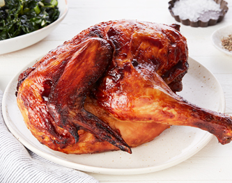FreshDirect Sweet Soy Glazed Roasted Half Chicken, Raised w/o Antibiotics