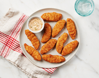 FreshDirect Vegan Tenders with Vegan Chipotle Mayo