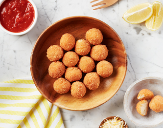 FreshDirect Four Cheese Risotto Balls with Marinara Sauce