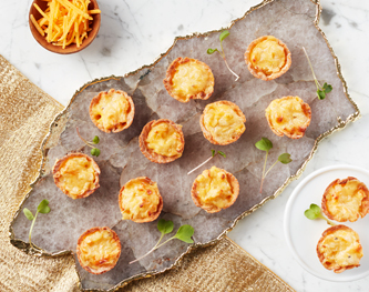 FreshDirect Truffled Mac & Cheese Tarts