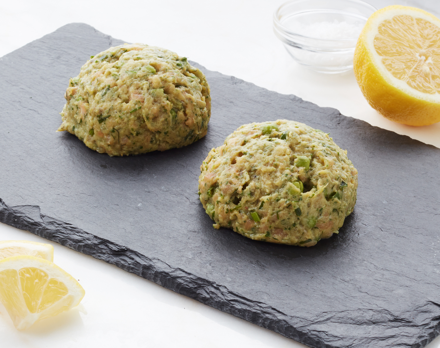 FreshDirect Salmon Cakes, Uncooked