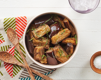 FreshDirect Eggplant Agrodolce