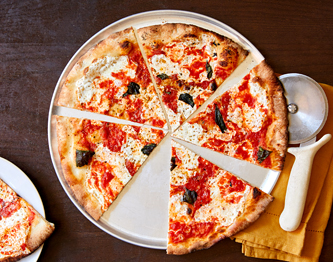 Julianas Pizza Take & Bake Pizza, Margherita, image 2 of 2 slides