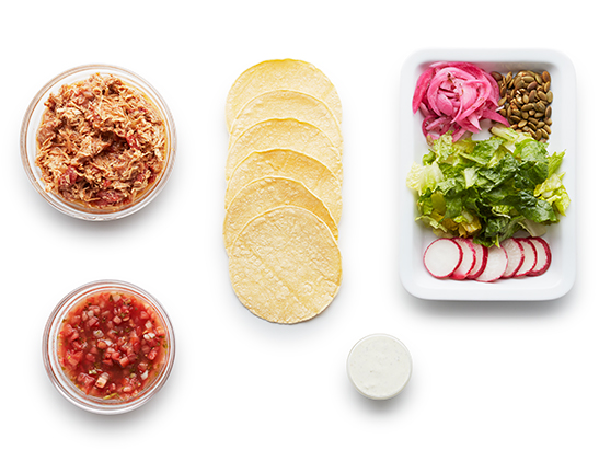 FreshDirect Chicken Soft Tacos Meal Kit, image 2 of 2 slides