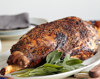 FreshDirect Leg of Lamb Holiday Meal 