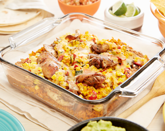 FreshDirect Chipotle Chicken and Rice, Family Size 