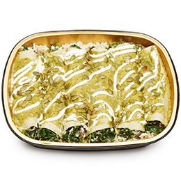 FreshDirect Spinach and Mushroom Enchiladas Verdes, Family Size, image 2 of 2 slides