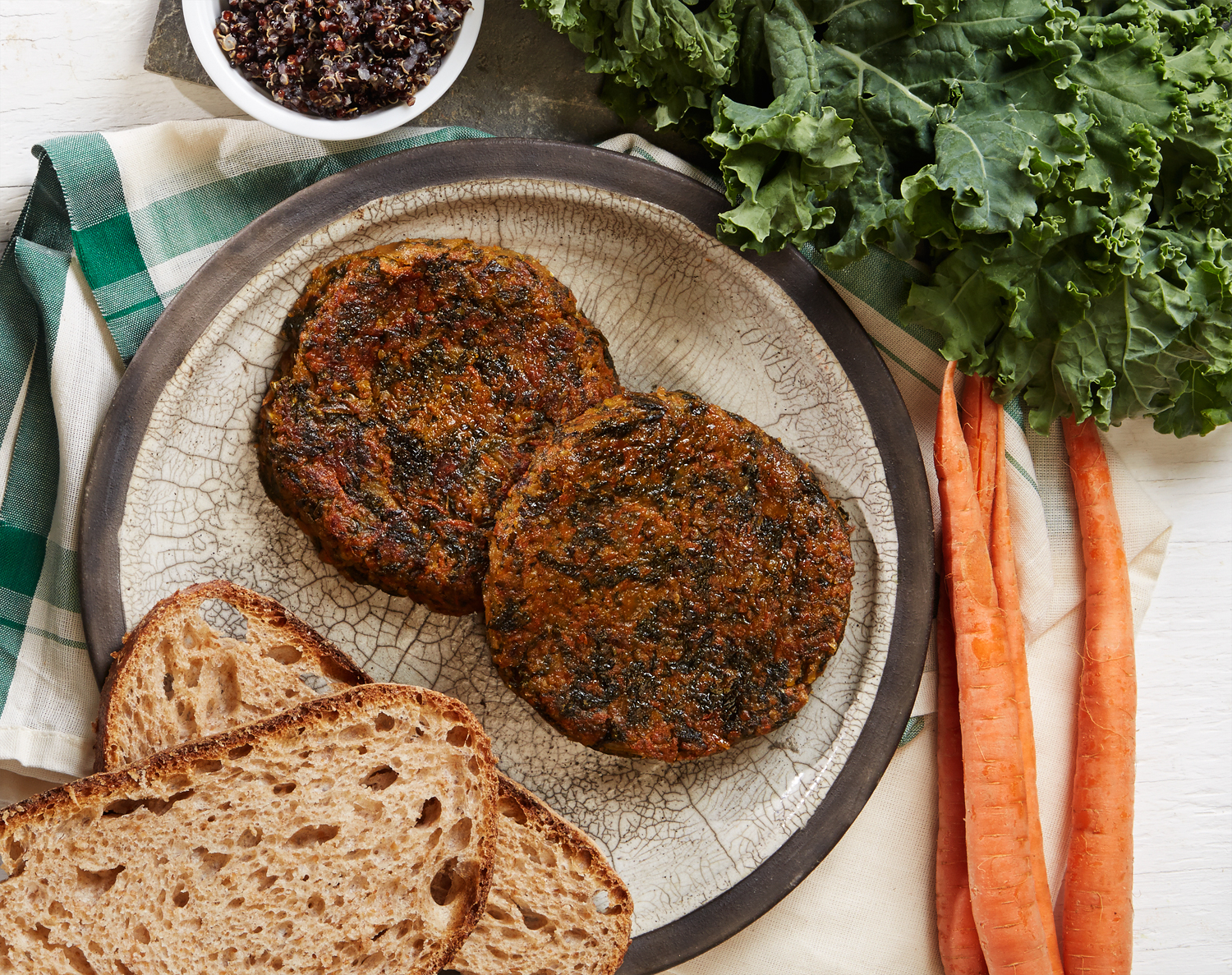 FreshDirect Kale Veggie Burger