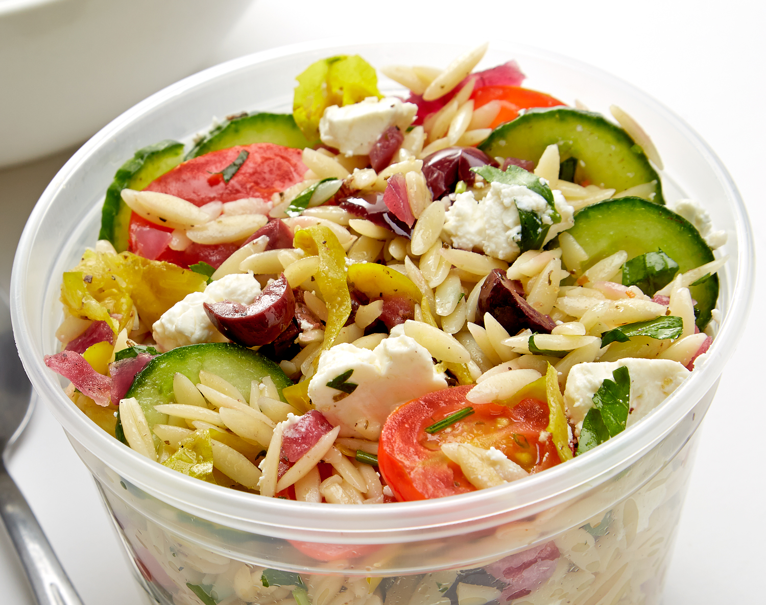 FreshDirect Greek Orzo Pasta Salad, Regular