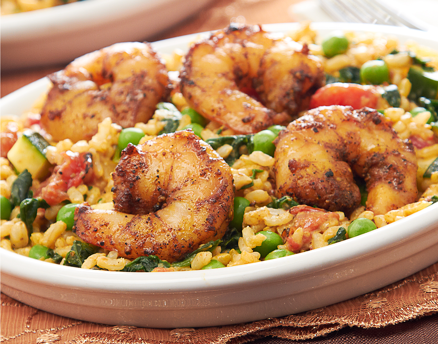 FreshDirect Shrimp and Vegetable Biryani, Single Serving Meal