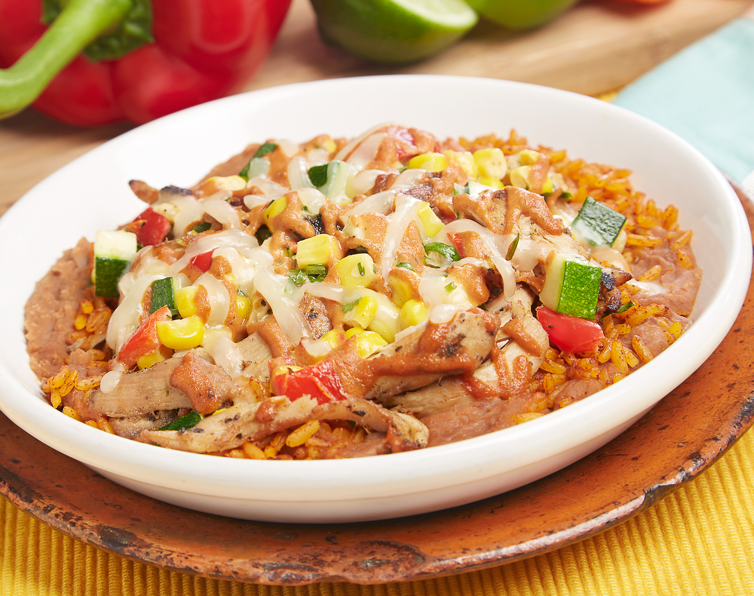 FreshDirect Chipotle Chicken and Rice Bowl, Single Serving Meal, image 1 of 2 slides