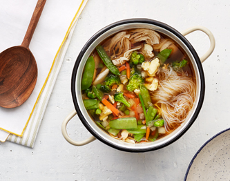 FreshDirect Ginger Chicken Rice Noodle Soup 