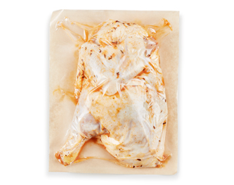 FreshDirect Roasted Garlic & Herb Half Chicken, Uncooked, image 2 of 2 slides