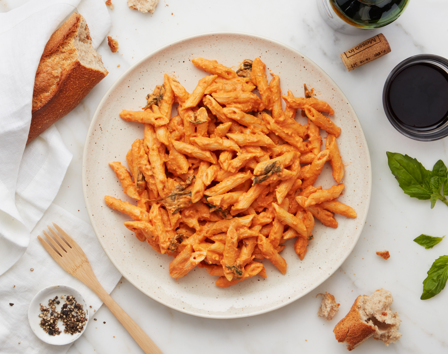 FreshDirect Penne Alla Vodka, Single Serving Meal