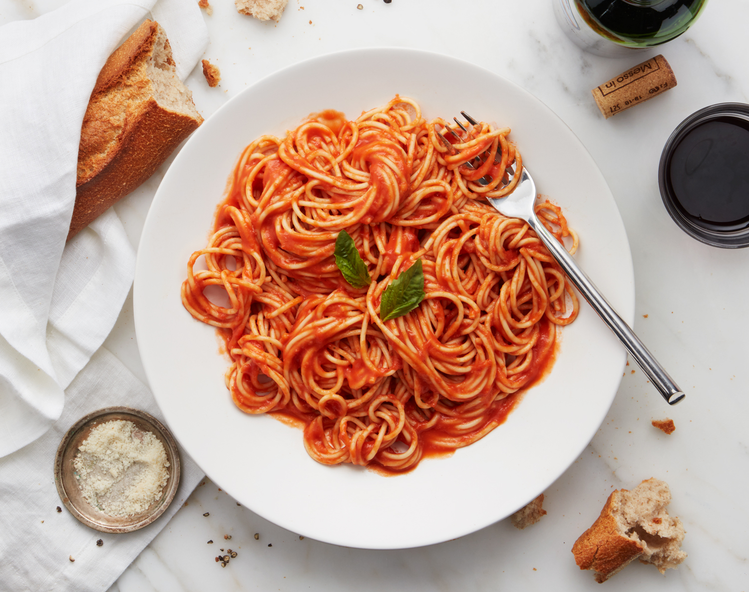 FreshDirect Spaghetti Marinara