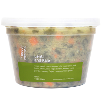 Splendid Spoon Soup, Lentil Kale