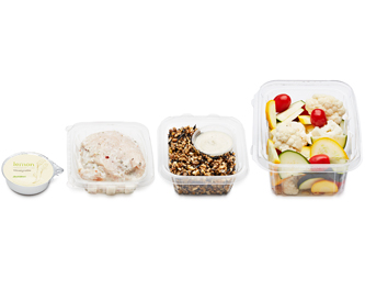 FreshDirect Yogurt Chicken and Roasted Vegetables Meal Kit, image 2 of 2 slides