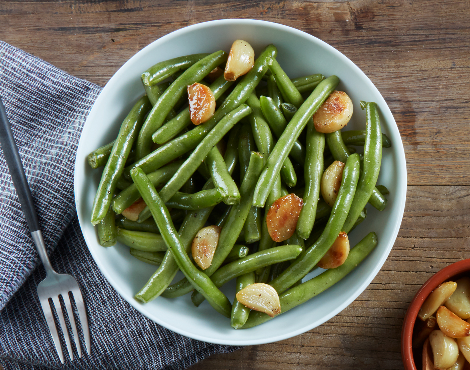 FreshDirect Green Beans with Roasted Garlic