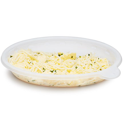 FreshDirect Scrambled Eggs with Cheese & Chives, Single Serving Meal, image 2 of 2 slides