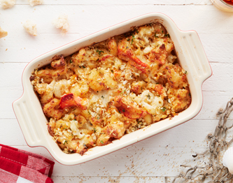 FreshDirect Lobster and Crab Macaroni & Cheese w/ Parmesan Breadcrumbs