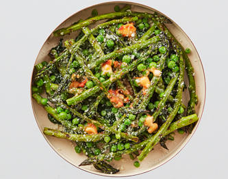 FreshDirect Grilled Asparagus with Tomato Butter